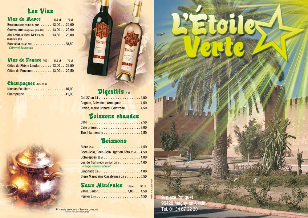 L'Etoile Verte - Menu Image 2